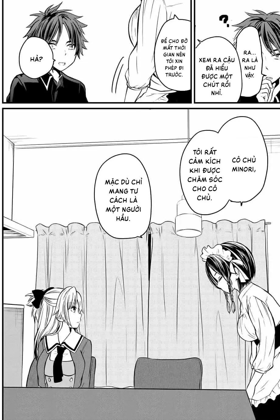 Tôi được làm quản gia riêng của cô bạn tiểu thư Chapter 3 - Trang 7