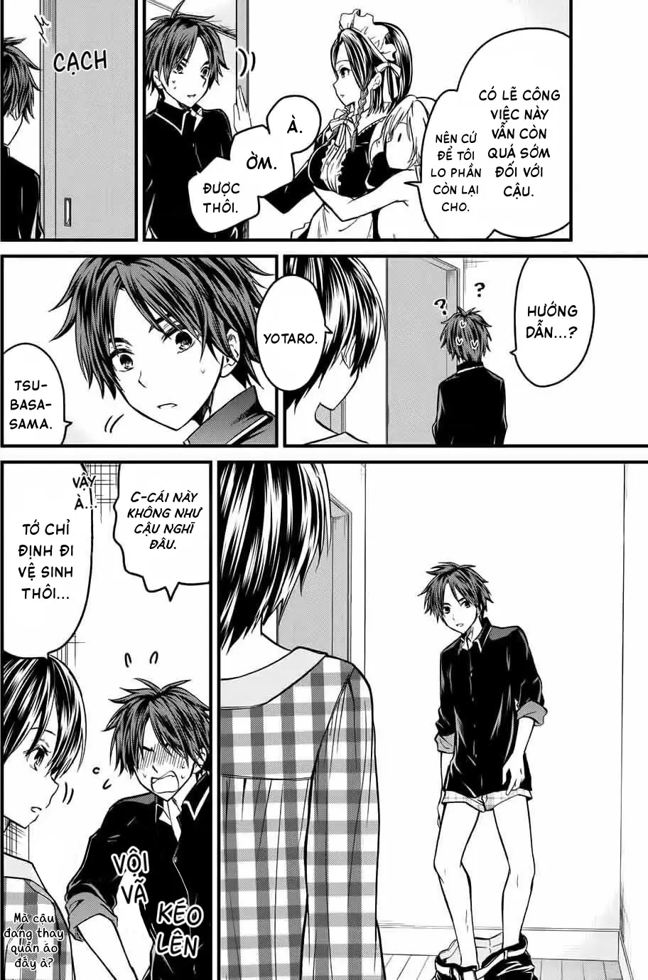 Tôi được làm quản gia riêng của cô bạn tiểu thư Chapter 4 - Trang 17