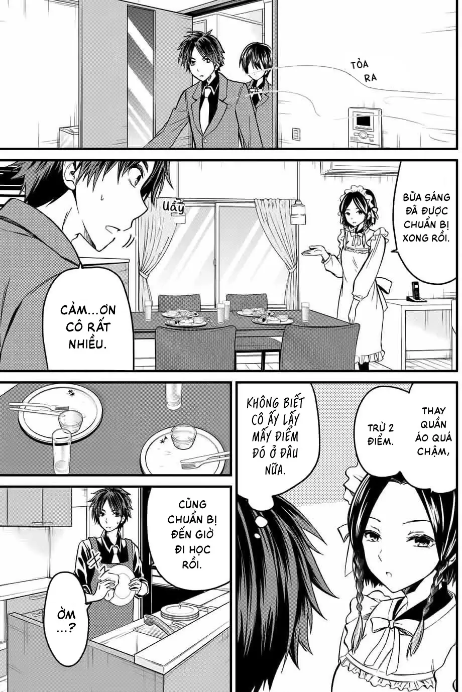 Tôi được làm quản gia riêng của cô bạn tiểu thư Chapter 5 - Trang 12