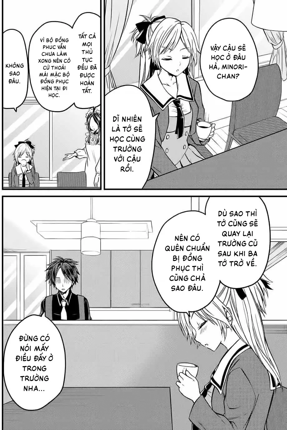 Tôi được làm quản gia riêng của cô bạn tiểu thư Chapter 5 - Trang 13