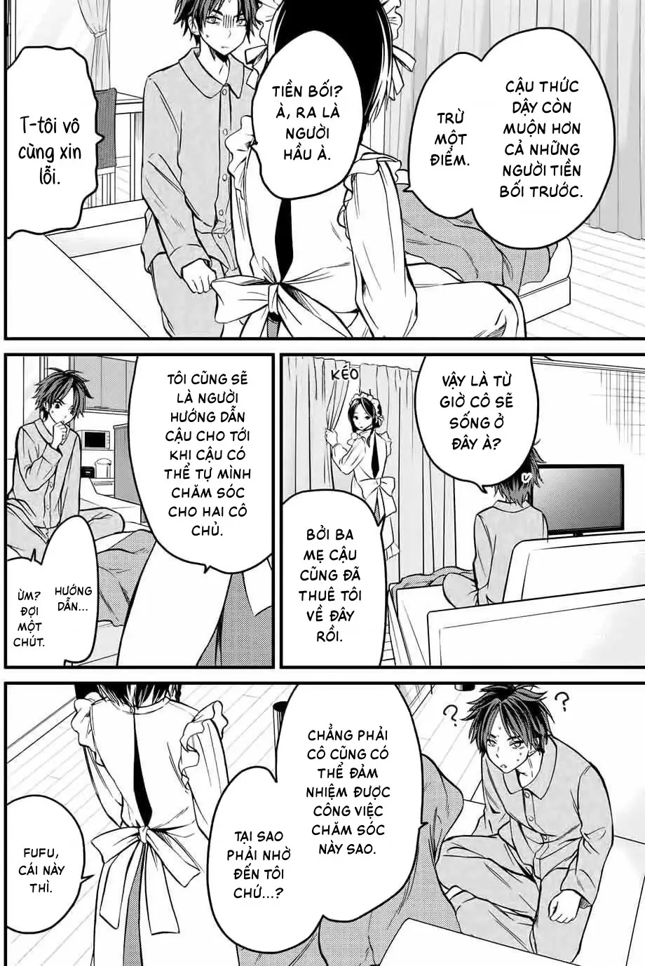 Tôi được làm quản gia riêng của cô bạn tiểu thư Chapter 5 - Trang 3
