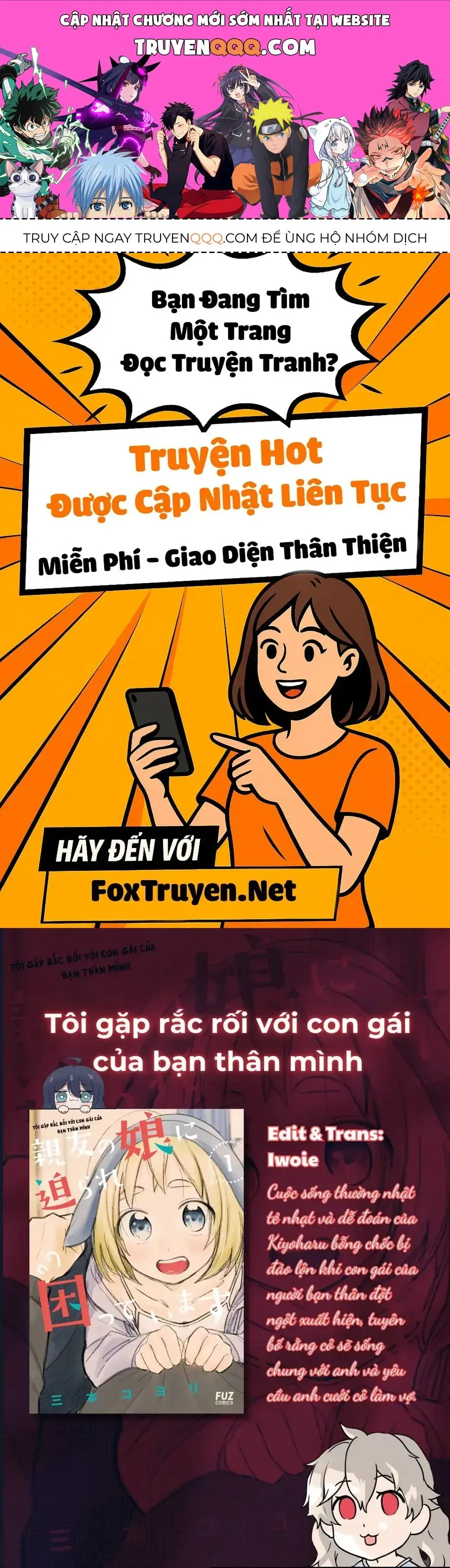 Tôi Gặp Rắc Rối Với Con Gái Của Bạn Thân Mình Chapter 3 - Trang 2