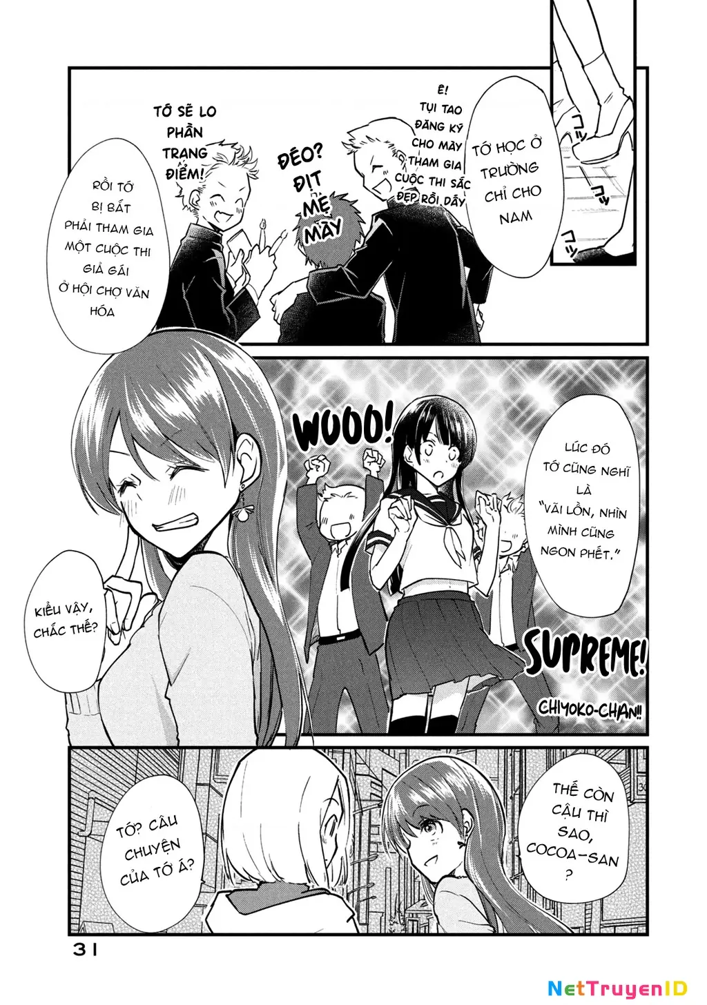 Tôi (♂) Giả Gái tại Buổi Gặp Mặt (♀) Chapter 7 - Trang 4