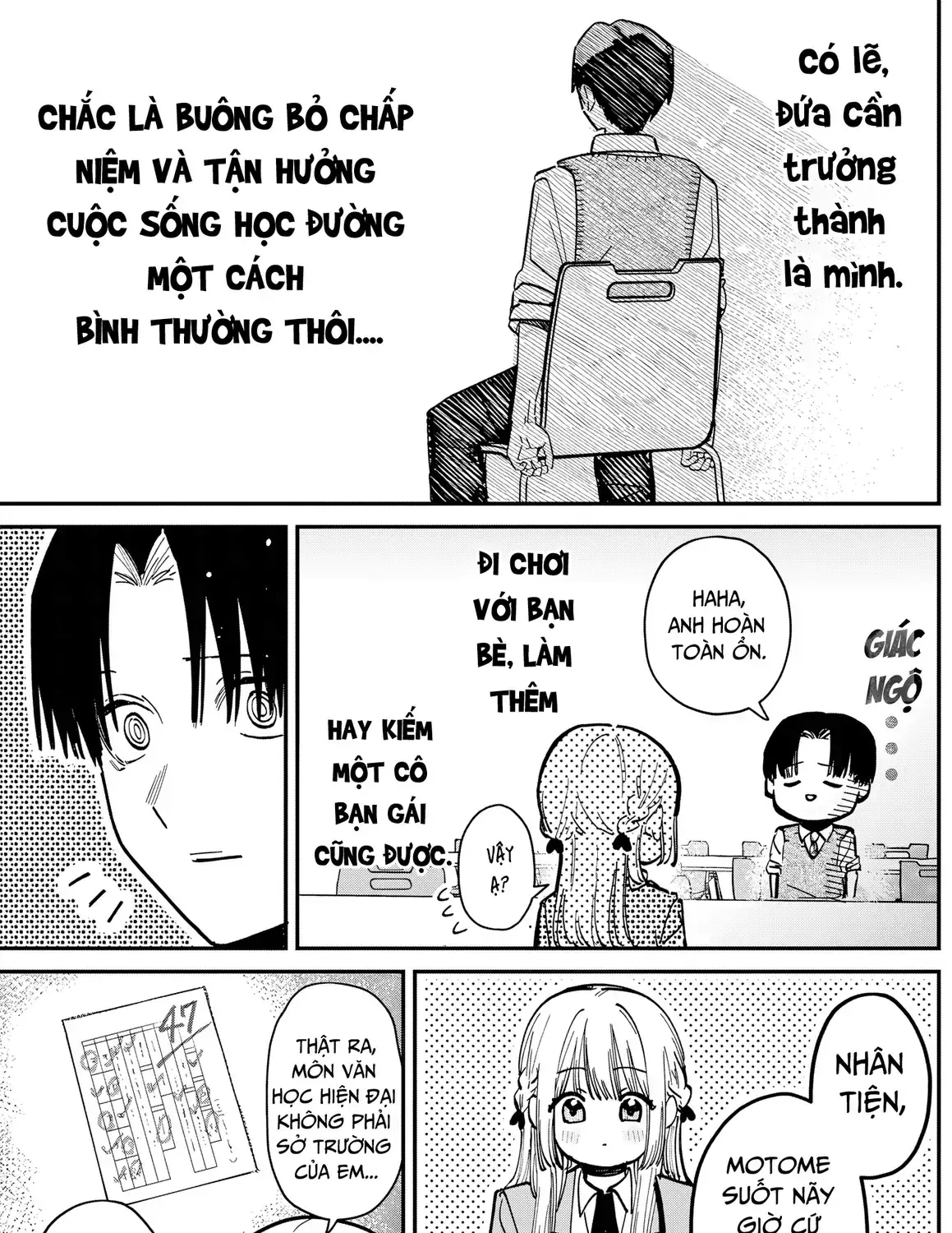 Tôi Không Muốn Làm Kẻ Thua Cuộc Trong Mắt Đàn Em Sugaki Motome♡ Chapter 0 - Trang 25
