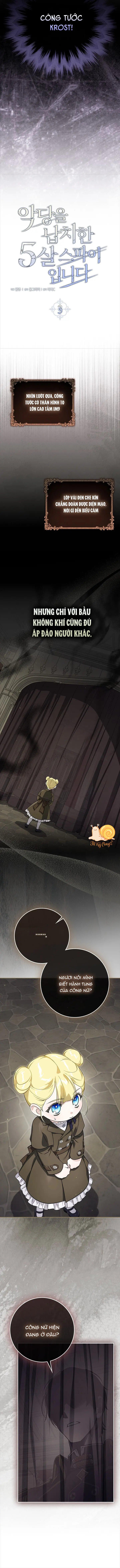 Tôi Là Một Điệp Viên 5 Tuổi Đã Bắt Cóc Kẻ Phản Diện Chapter 3 - Trang 5