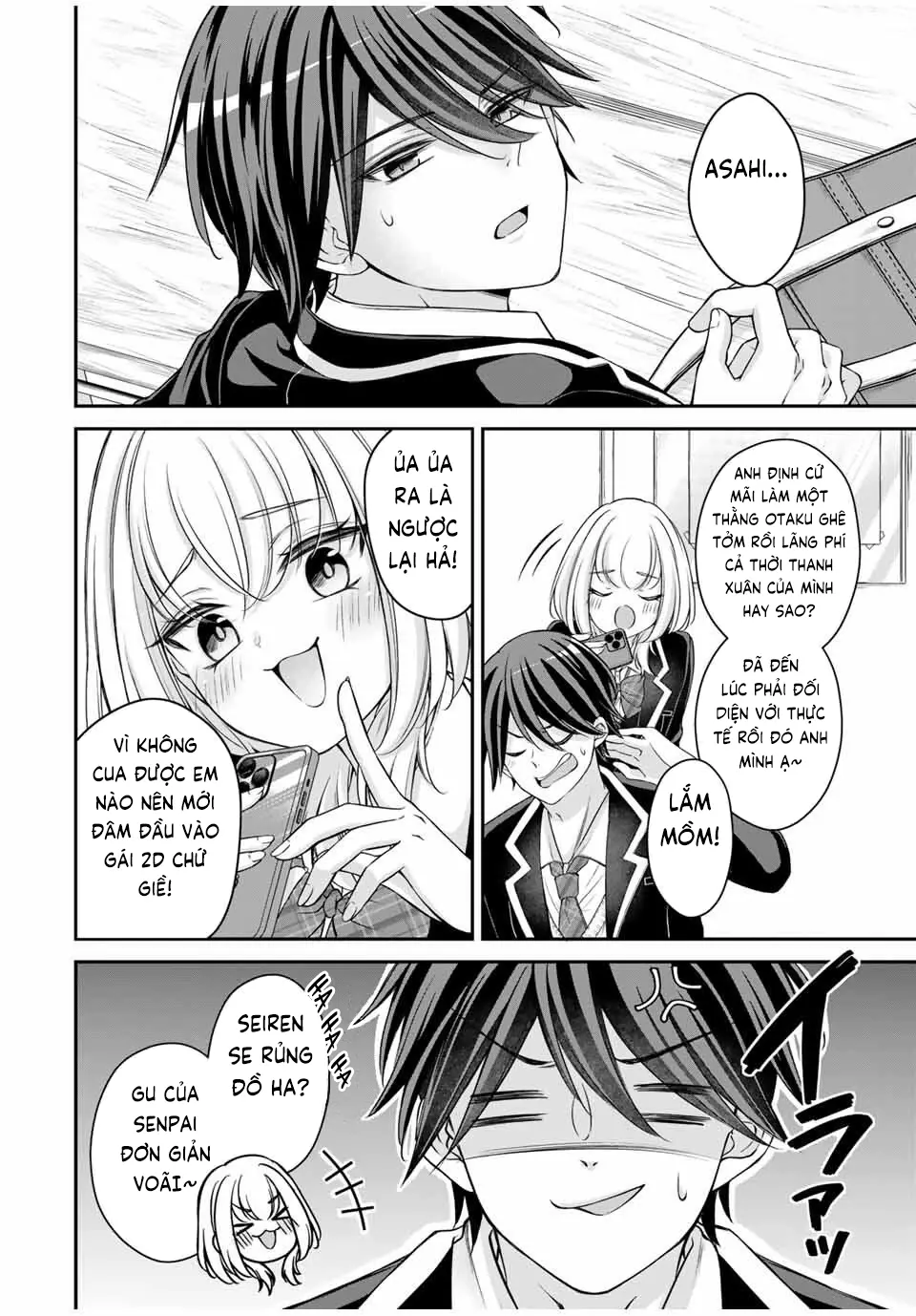 Tôi muốn dạy cho Asahi biết thế nào là lễ độ Chapter 1 - Trang 8