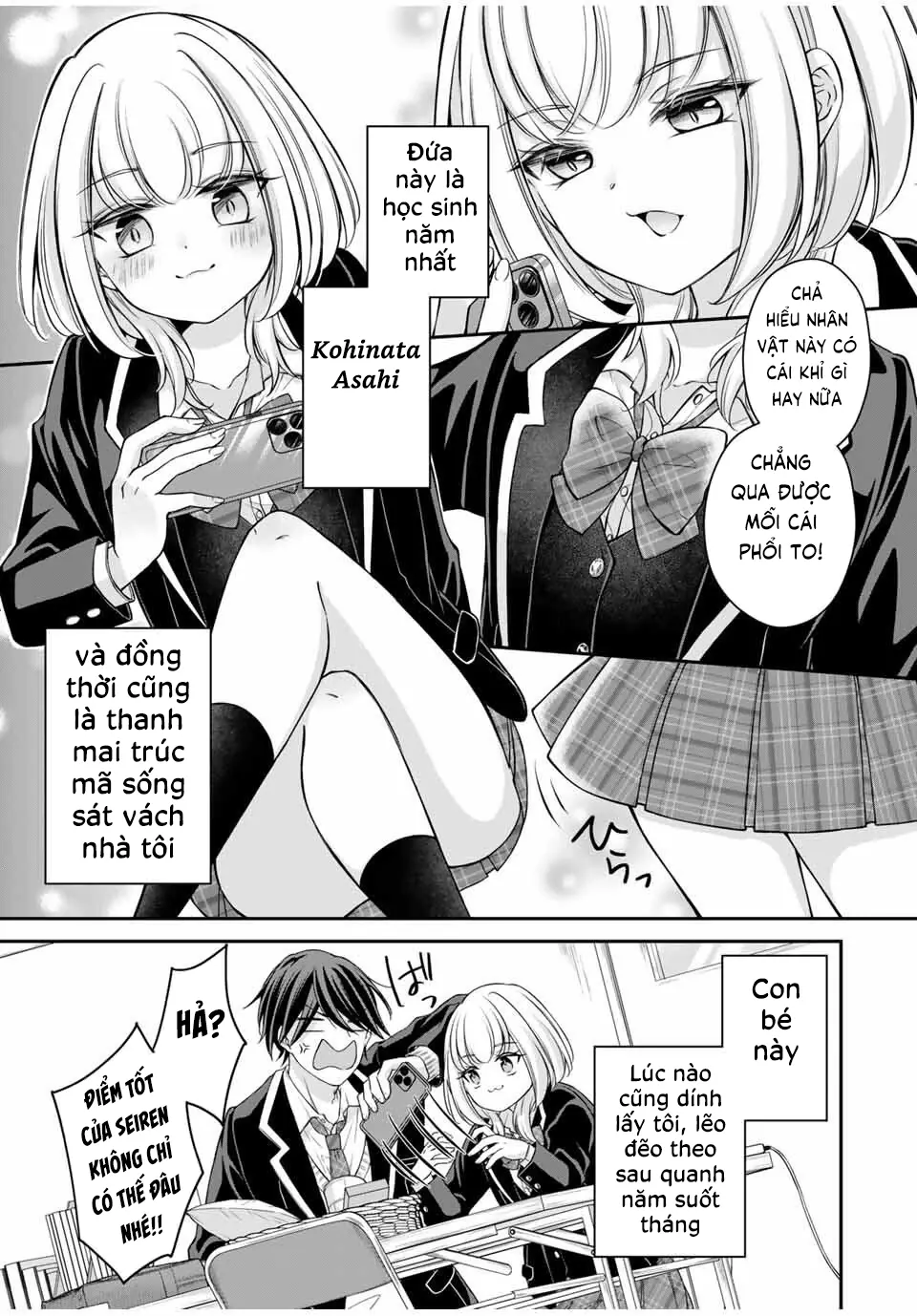 Tôi muốn dạy cho Asahi biết thế nào là lễ độ Chapter 1 - Trang 9