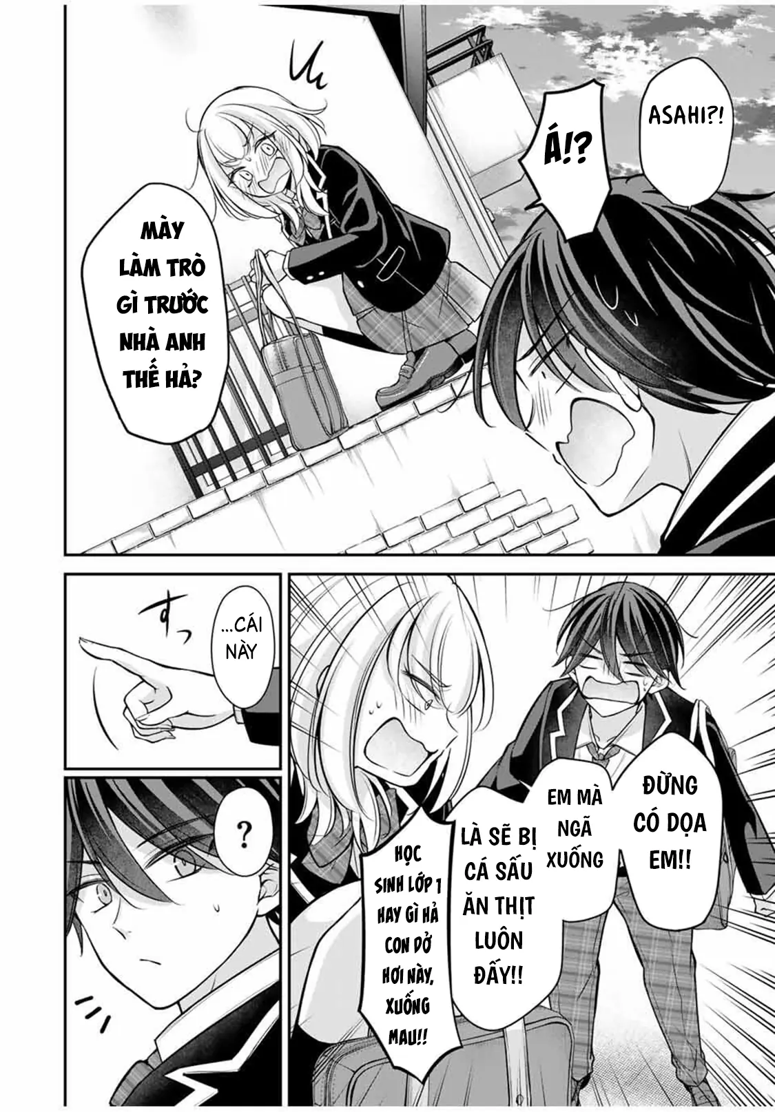 Tôi muốn dạy cho Asahi biết thế nào là lễ độ Chapter 10 - Trang 12