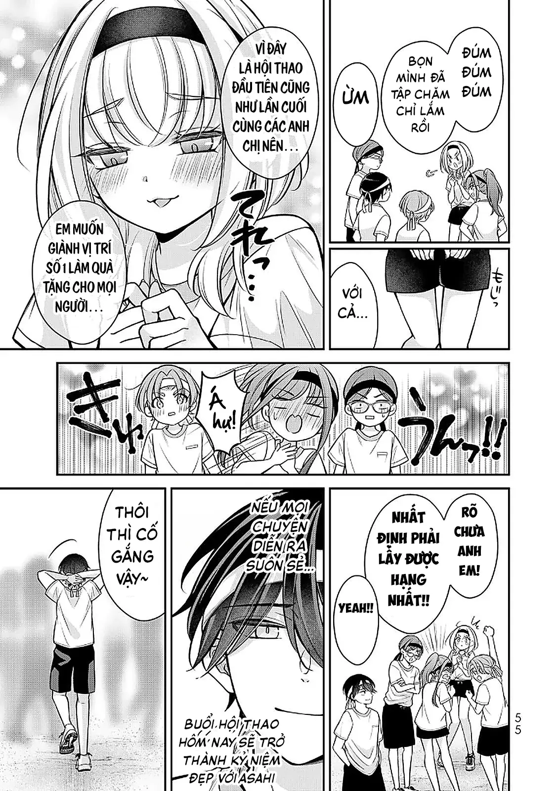 Tôi muốn dạy cho Asahi biết thế nào là lễ độ Chapter 12 - Trang 5