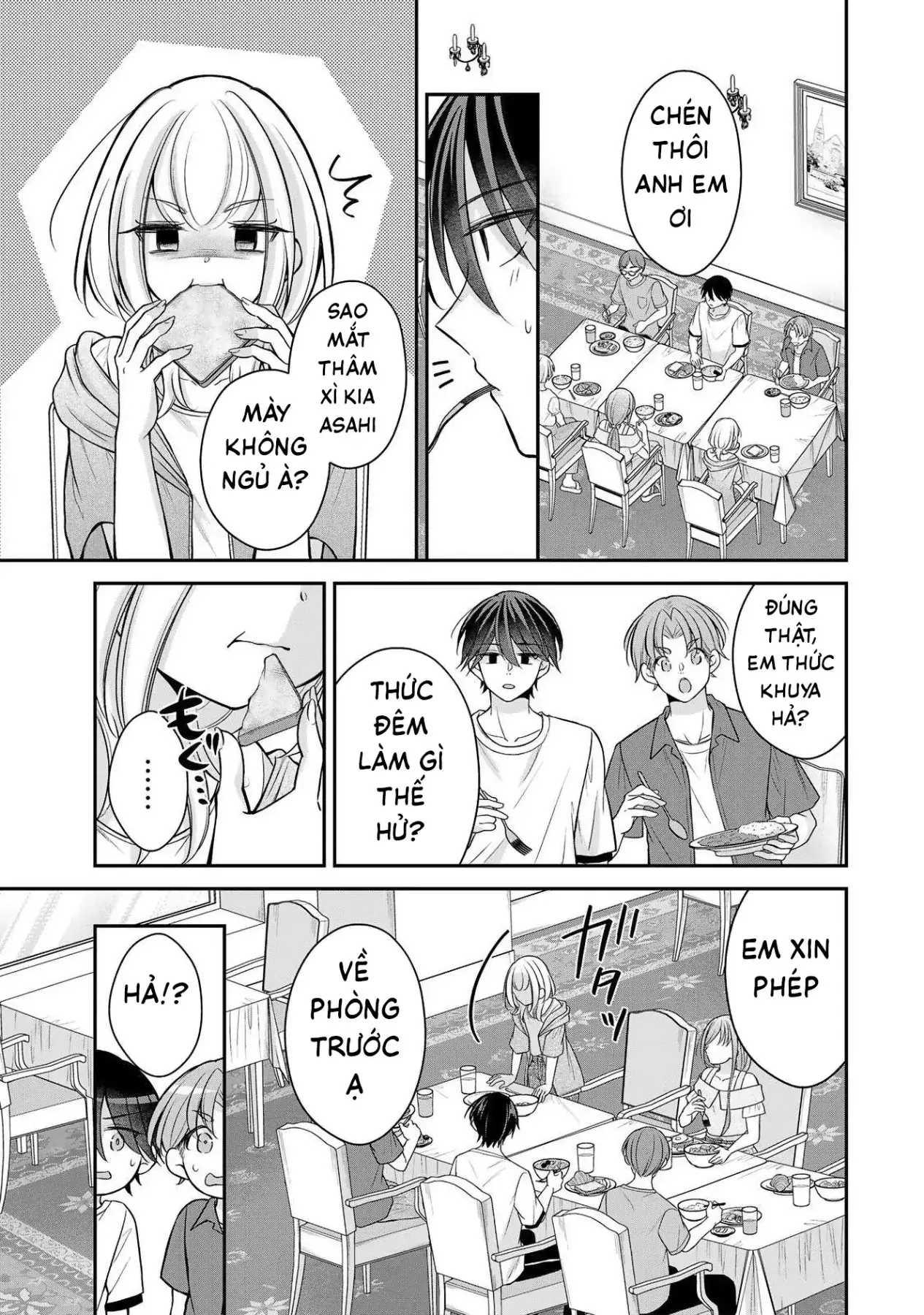Tôi muốn dạy cho Asahi biết thế nào là lễ độ Chapter 19 - Trang 9