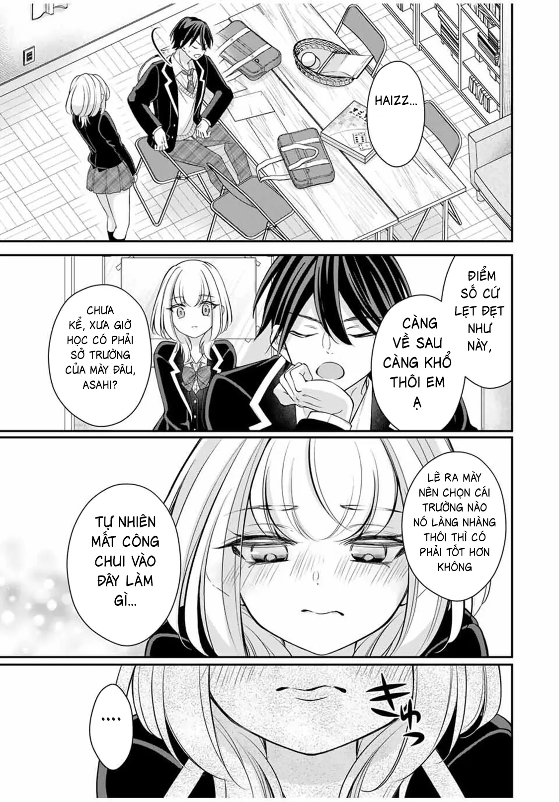 Tôi muốn dạy cho Asahi biết thế nào là lễ độ Chapter 2 - Trang 13