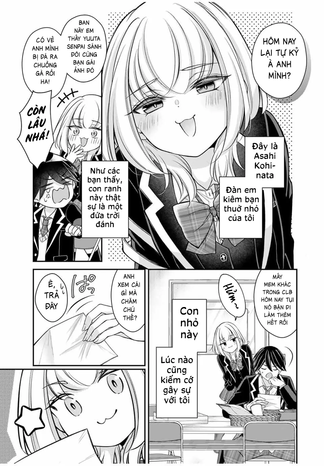 Tôi muốn dạy cho Asahi biết thế nào là lễ độ Chapter 2 - Trang 5