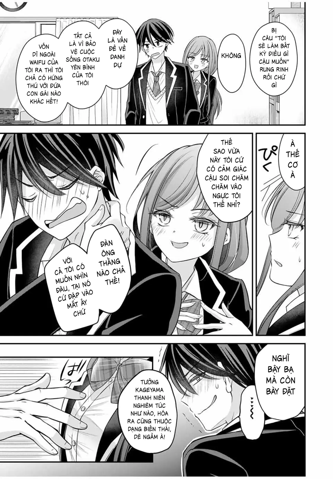Tôi muốn dạy cho Asahi biết thế nào là lễ độ Chapter 3 - Trang 17