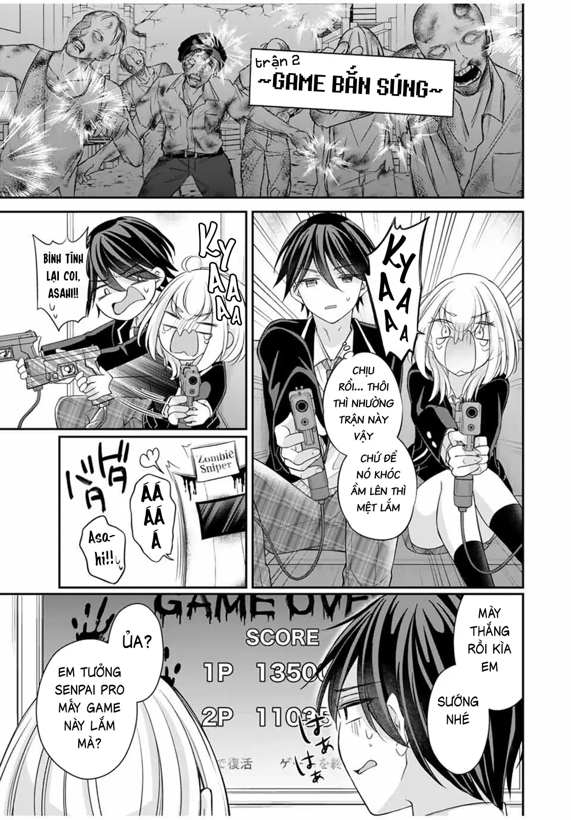Tôi muốn dạy cho Asahi biết thế nào là lễ độ Chapter 4 - Trang 7