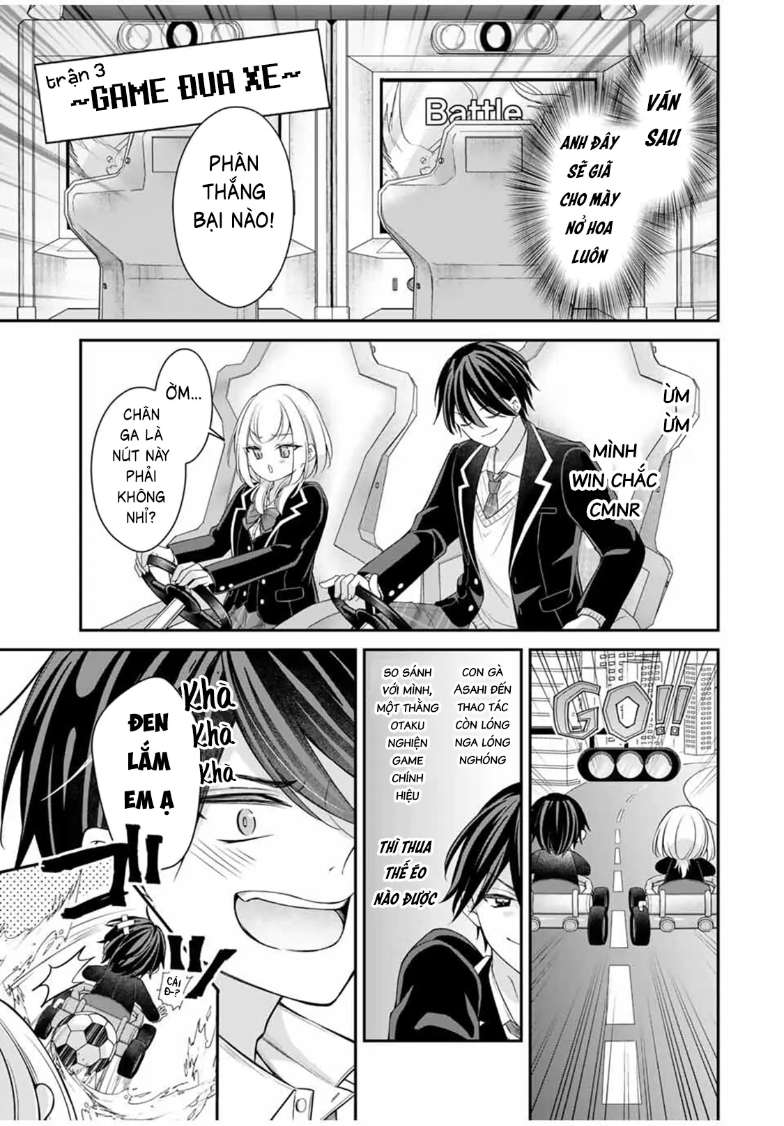 Tôi muốn dạy cho Asahi biết thế nào là lễ độ Chapter 4 - Trang 9