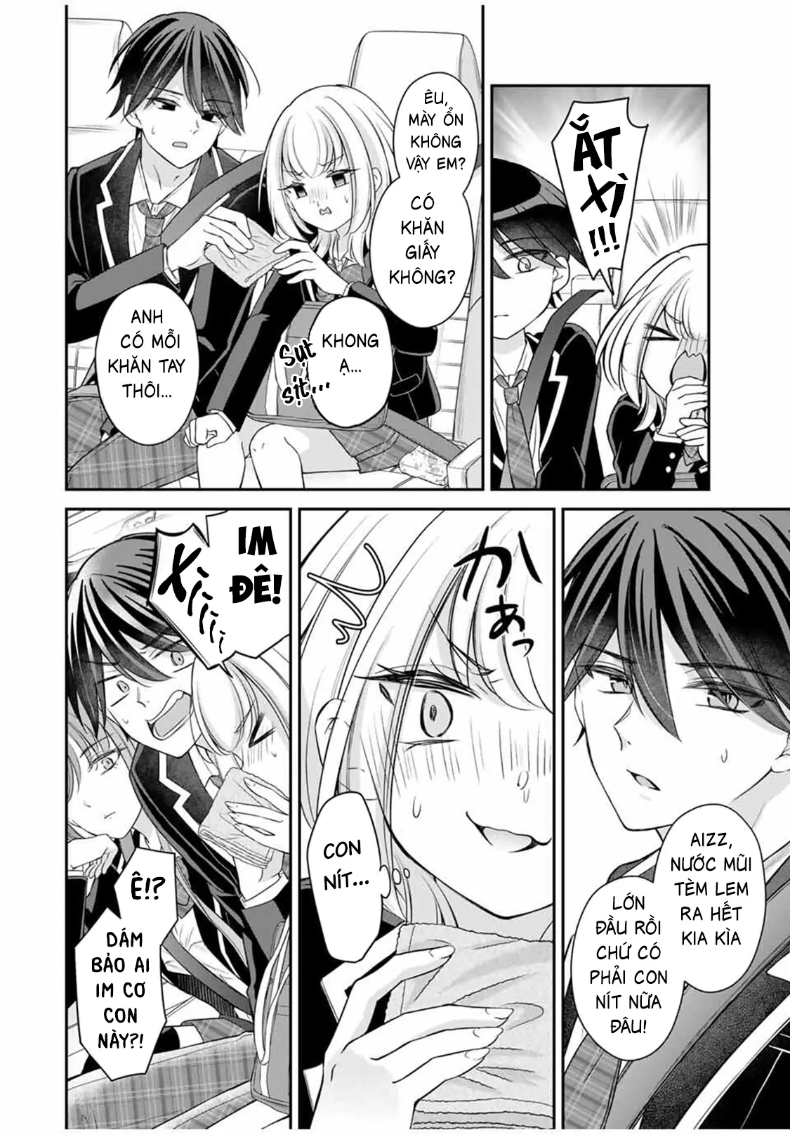 Tôi muốn dạy cho Asahi biết thế nào là lễ độ Chapter 6 - Trang 10