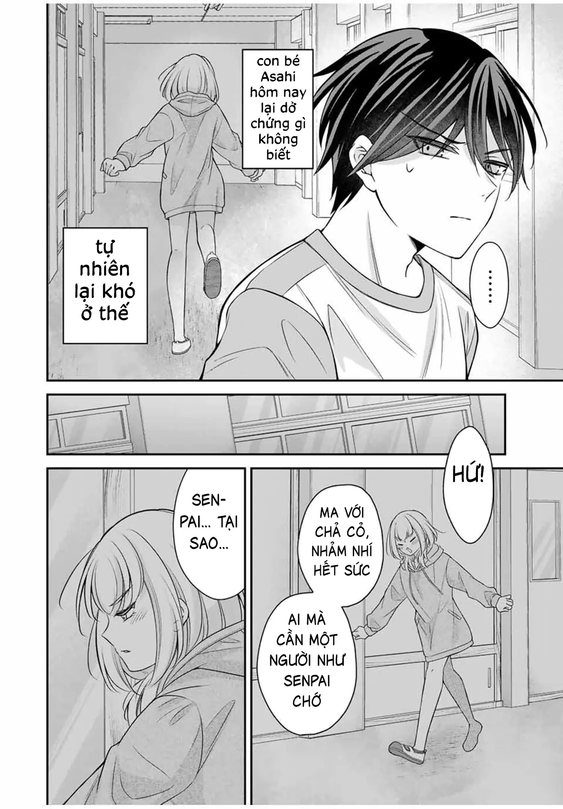 Tôi muốn dạy cho Asahi biết thế nào là lễ độ Chapter 7 - Trang 10
