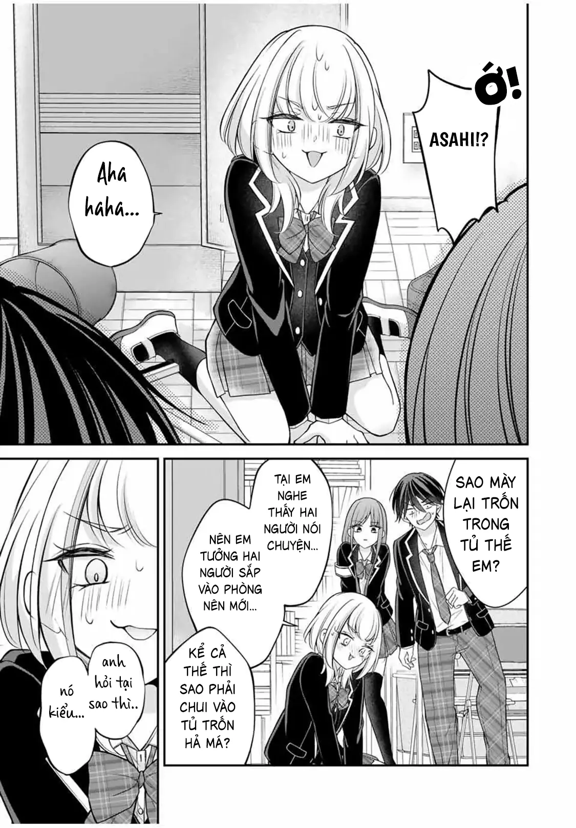 Tôi muốn dạy cho Asahi biết thế nào là lễ độ Chapter 8 - Trang 13