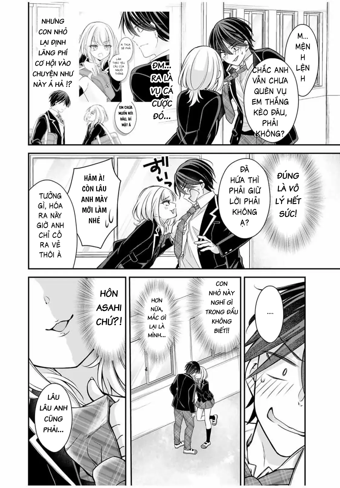 Tôi muốn dạy cho Asahi biết thế nào là lễ độ Chapter 9 - Trang 12