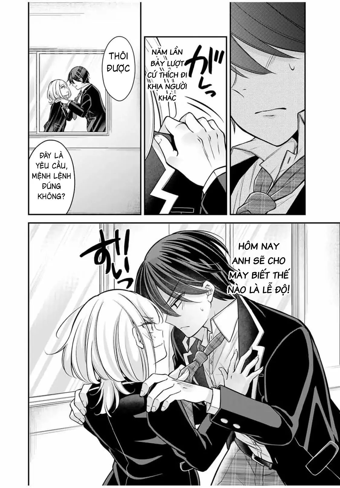 Tôi muốn dạy cho Asahi biết thế nào là lễ độ Chapter 9 - Trang 14