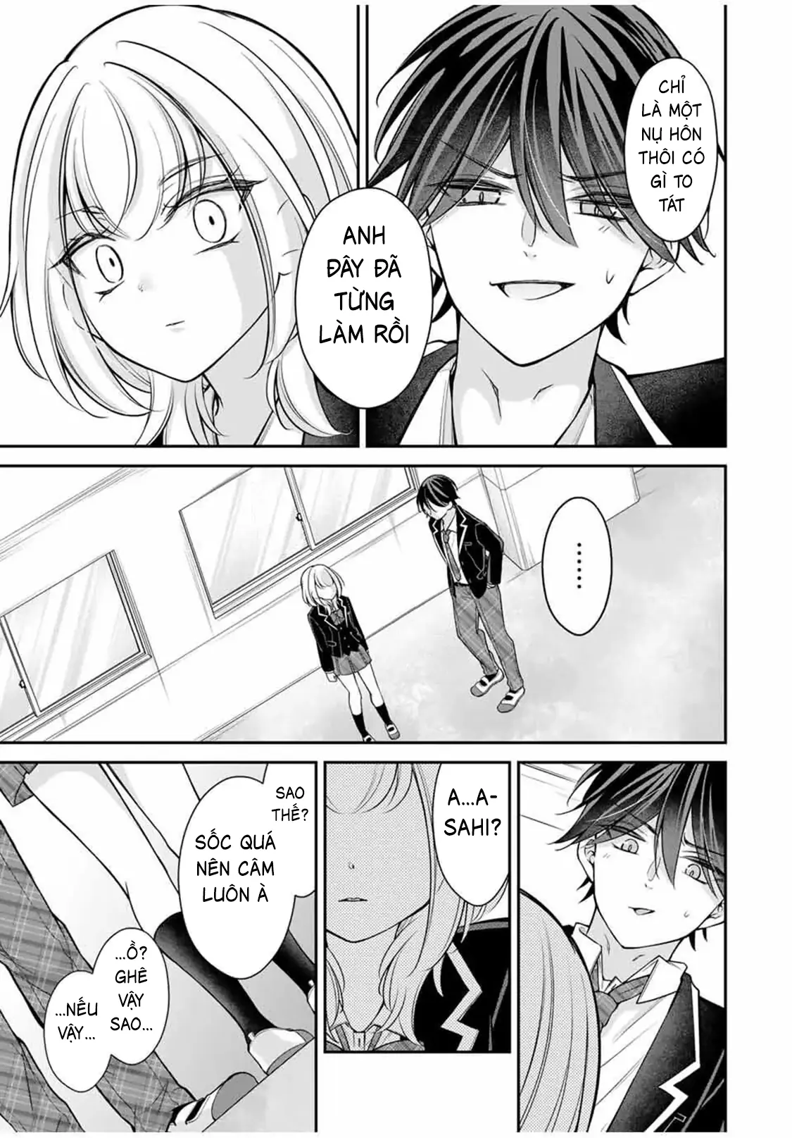 Tôi muốn dạy cho Asahi biết thế nào là lễ độ Chapter 9 - Trang 9