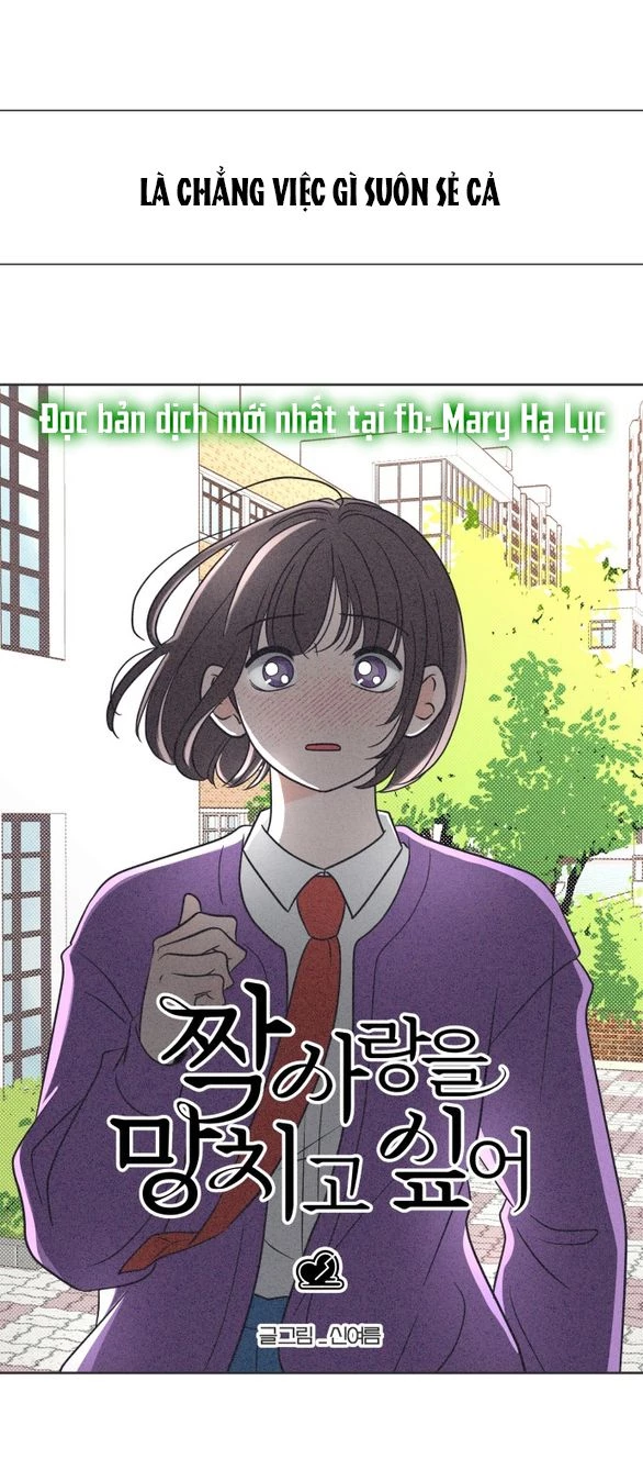 Tôi Muốn Hủy Hoại Mối Tình Đầu Chapter 7.2 - Trang 28