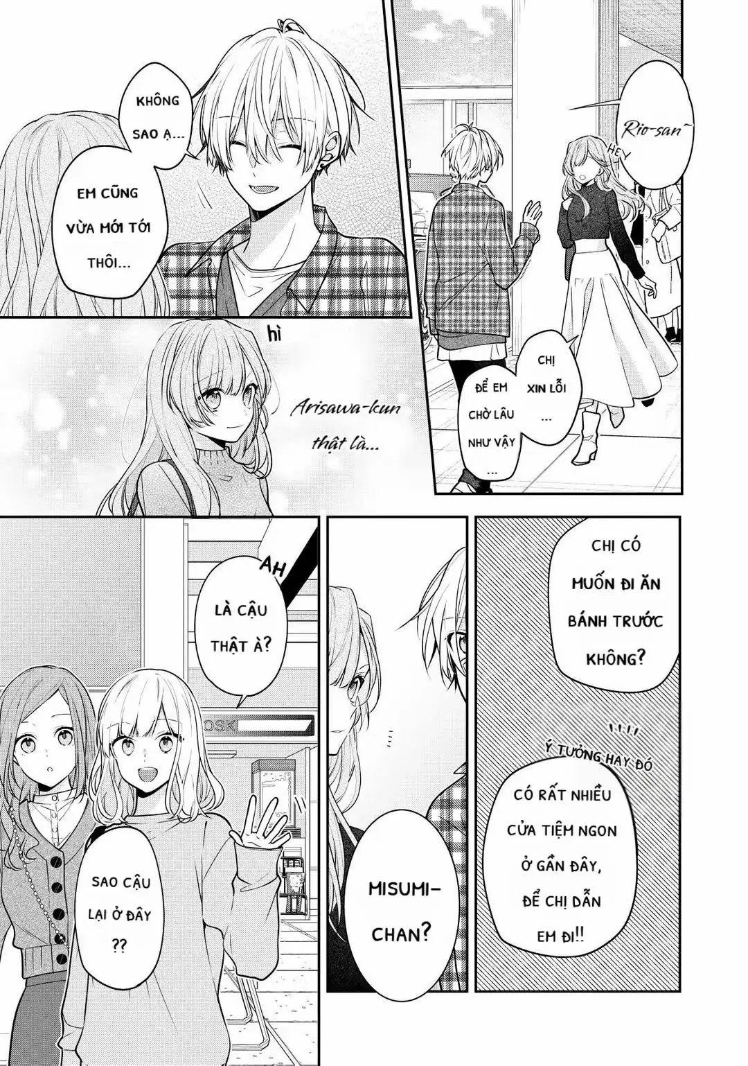 Tôi phải lòng chị gái của đứa bạn Chapter 12 - Trang 4