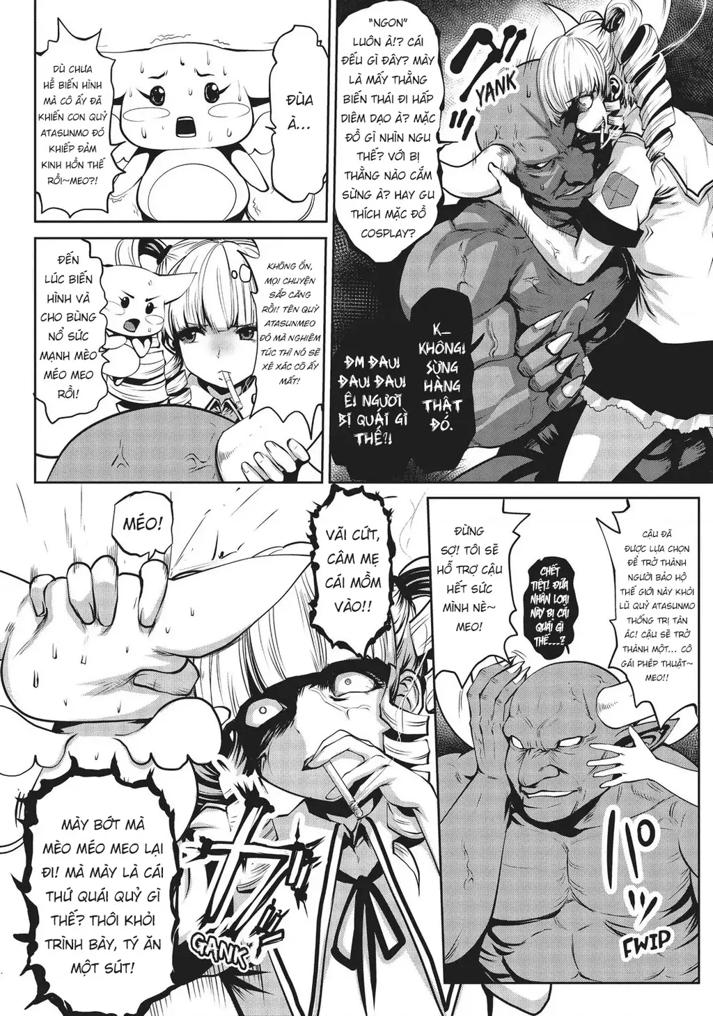 Tôi phạm sai lầm và chọn sai người làm cô gái pháp thuật! Chapter 1 - Trang 11