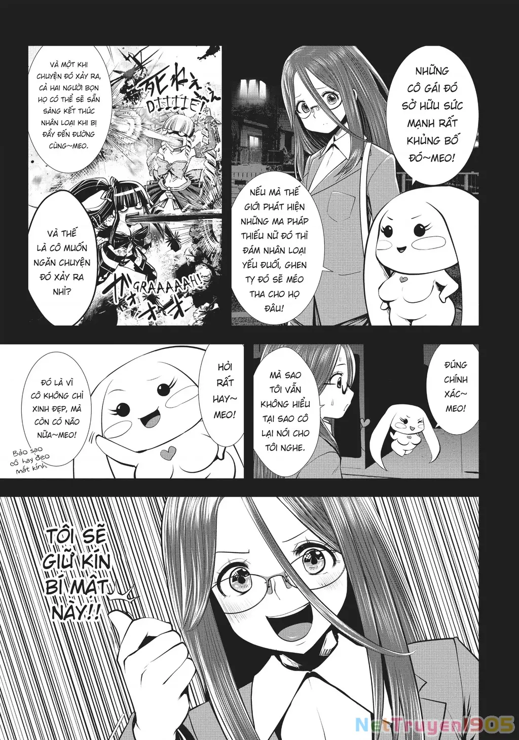 Tôi phạm sai lầm và chọn sai người làm cô gái pháp thuật! Chapter 15 - Trang 8