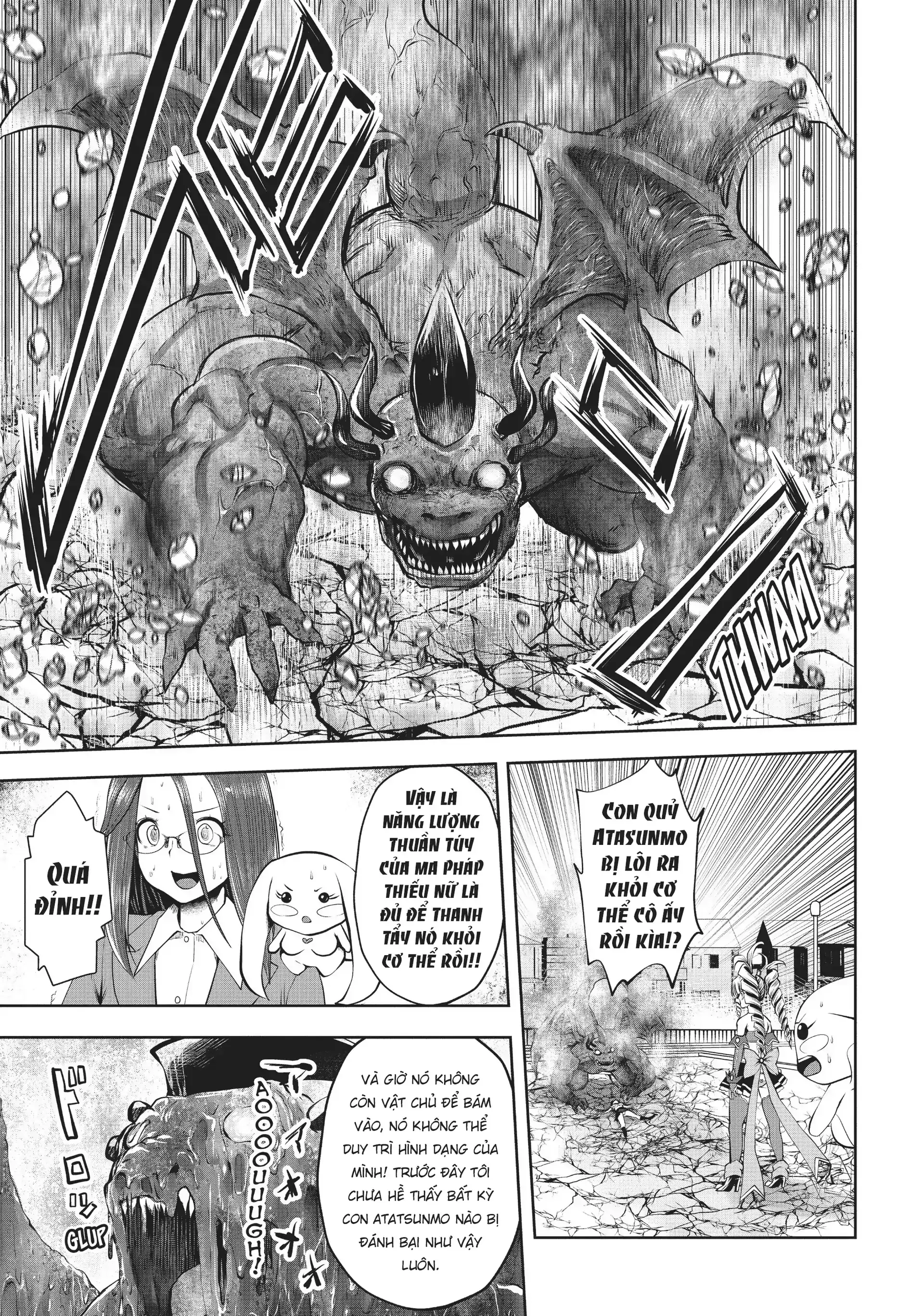 Tôi phạm sai lầm và chọn sai người làm cô gái pháp thuật! Chapter 17 - Trang 40