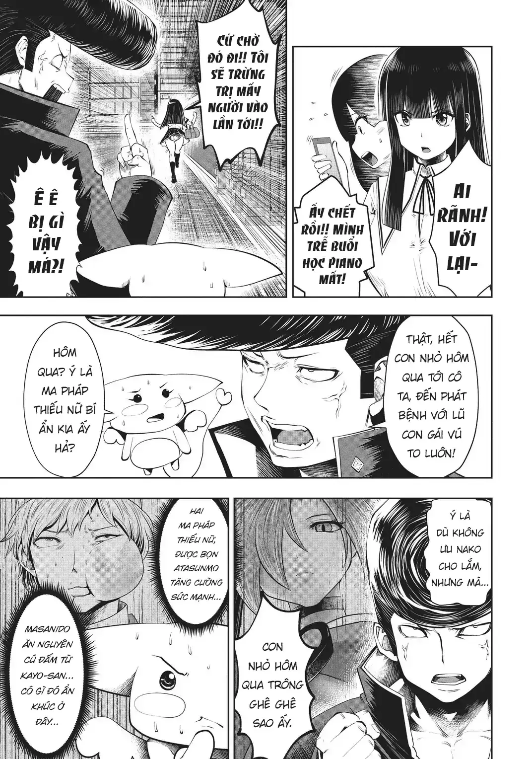 Tôi phạm sai lầm và chọn sai người làm cô gái pháp thuật! Chapter 23 - Trang 7