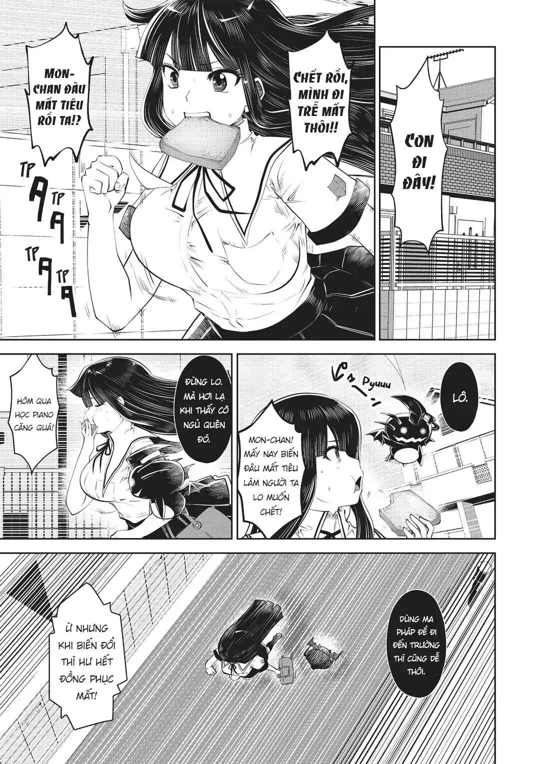 Tôi phạm sai lầm và chọn sai người làm cô gái pháp thuật! Chapter 24 - Trang 19