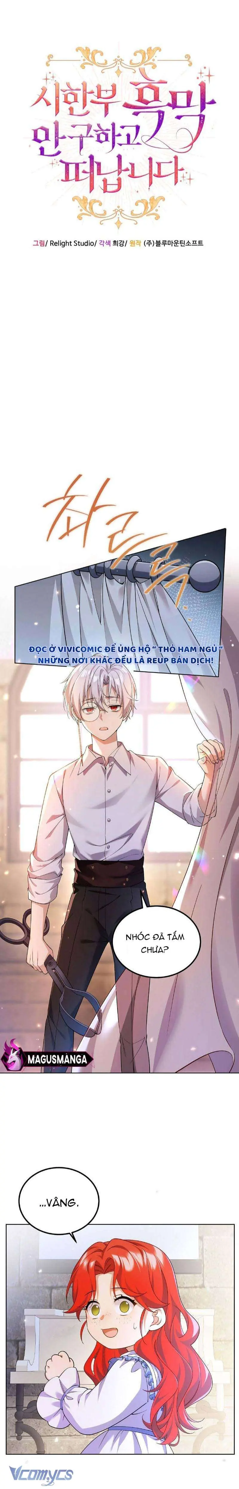 Tôi Sẽ Mặc Kệ Kẻ Phản Diện Đoản Mệnh Chapter 3 - Trang 4