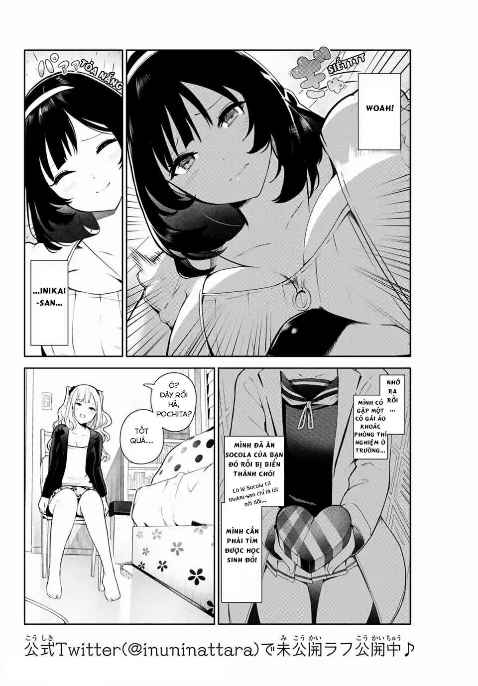 Tôi Tái Sinh Thành Chó Và Được Cô Bạn Cùng Lớp Nhận Nuôi!? Chapter 10 - Trang 5