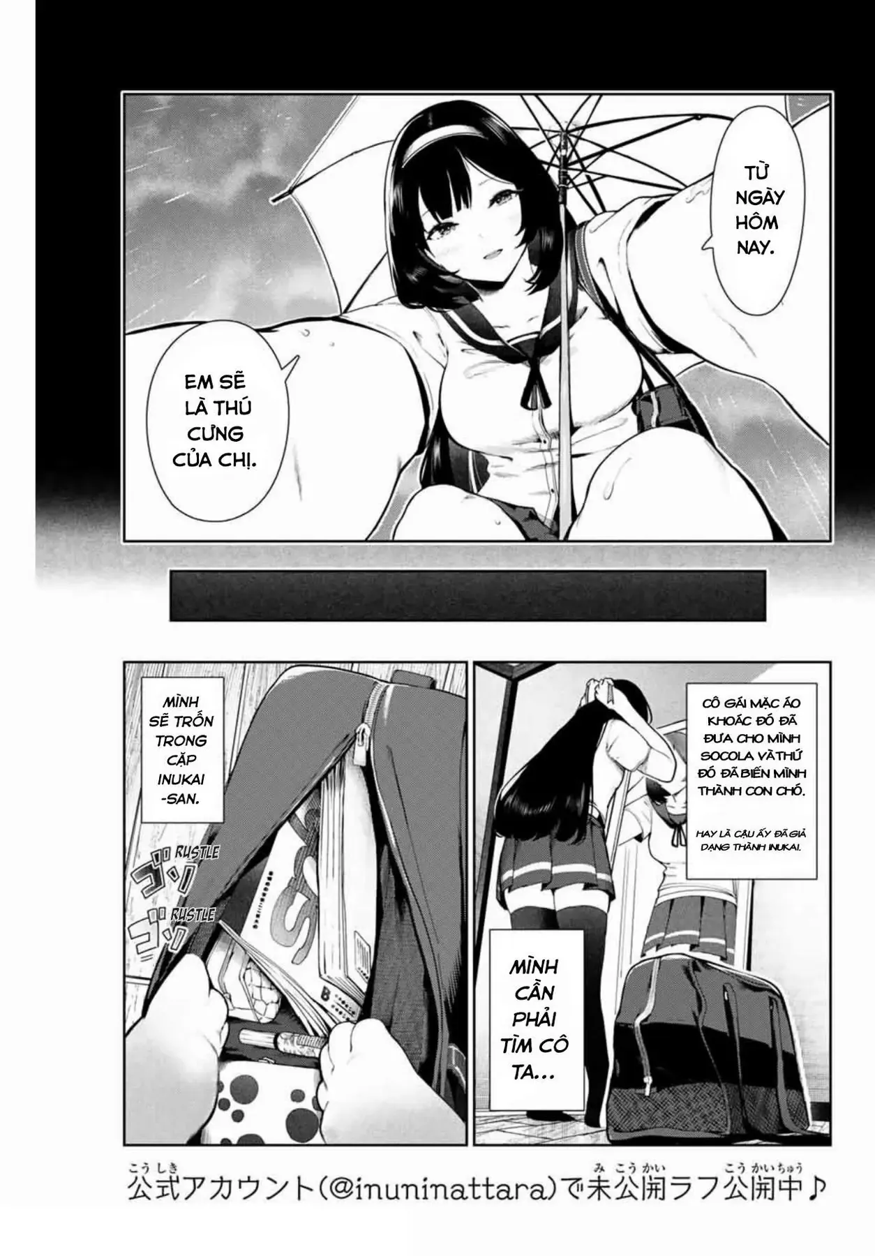 Tôi Tái Sinh Thành Chó Và Được Cô Bạn Cùng Lớp Nhận Nuôi!? Chapter 11 - Trang 5