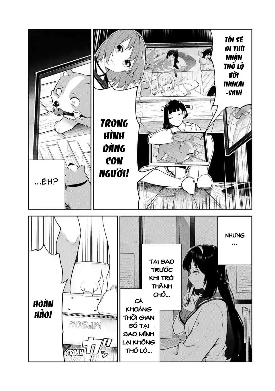 Tôi Tái Sinh Thành Chó Và Được Cô Bạn Cùng Lớp Nhận Nuôi!? Chapter 17 - Trang 8