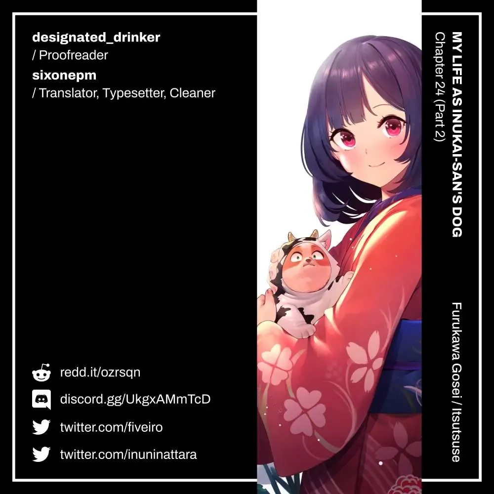 Tôi Tái Sinh Thành Chó Và Được Cô Bạn Cùng Lớp Nhận Nuôi!? Chapter 24.5 - Trang 14