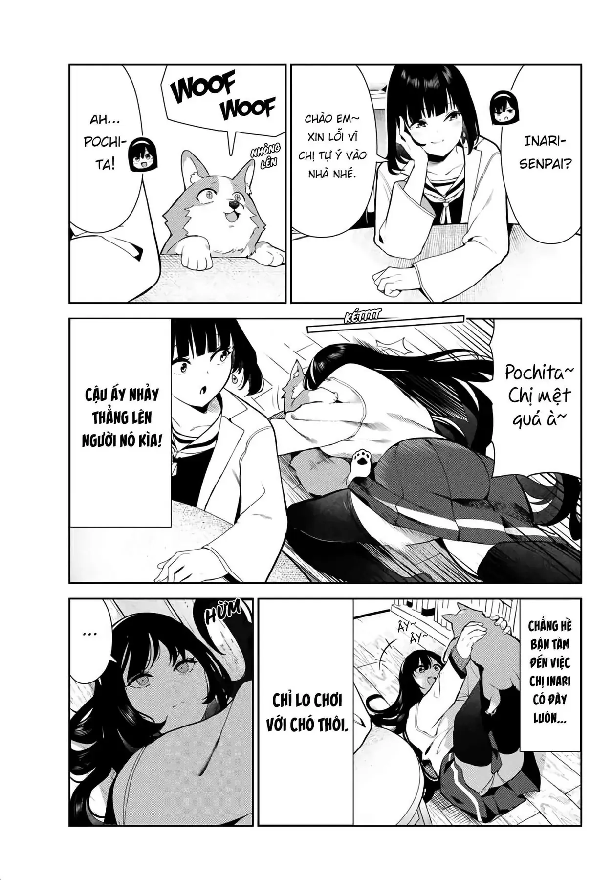 Tôi Tái Sinh Thành Chó Và Được Cô Bạn Cùng Lớp Nhận Nuôi!? Chapter 27 - Trang 10