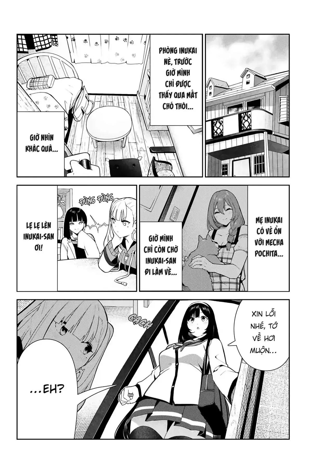 Tôi Tái Sinh Thành Chó Và Được Cô Bạn Cùng Lớp Nhận Nuôi!? Chapter 27 - Trang 9