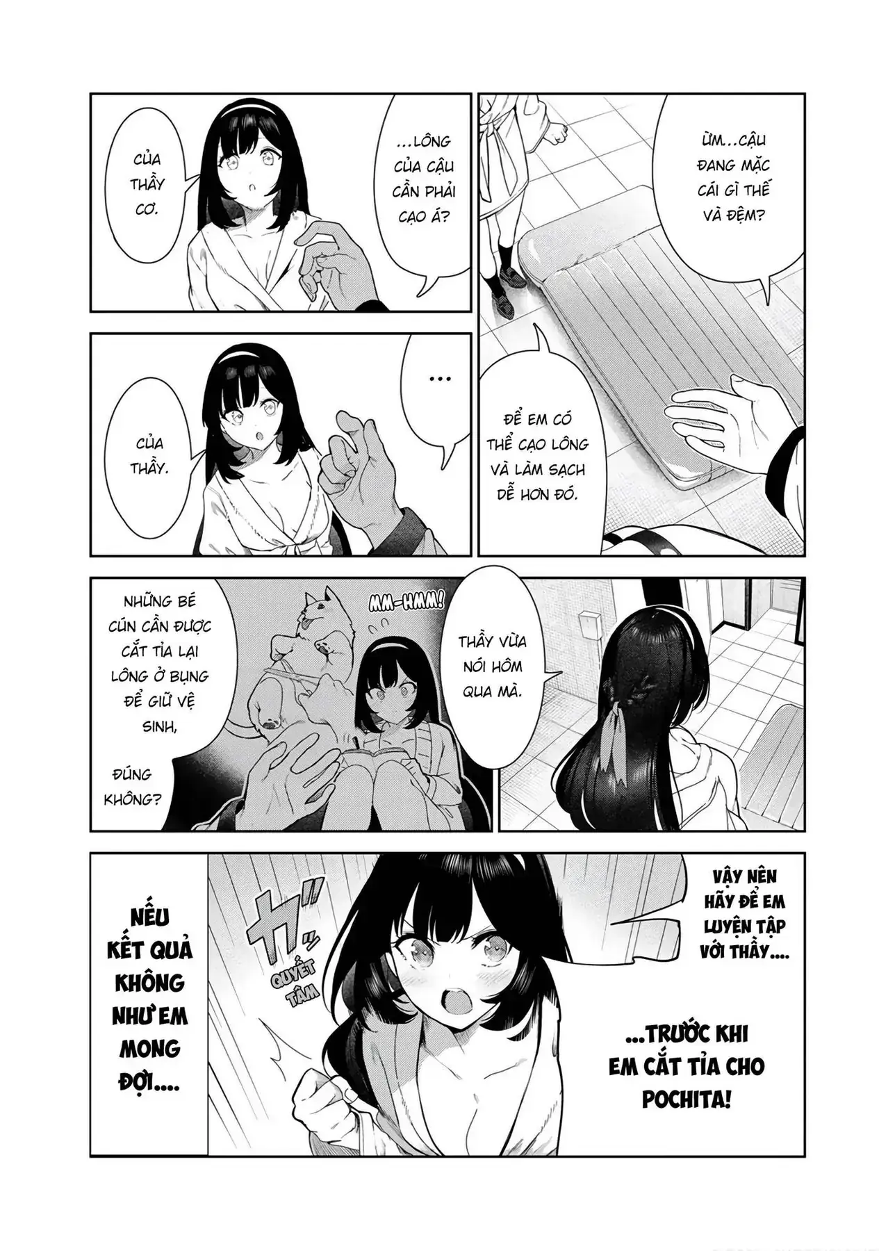 Tôi Tái Sinh Thành Chó Và Được Cô Bạn Cùng Lớp Nhận Nuôi!? Chapter 30.5 - Trang 6