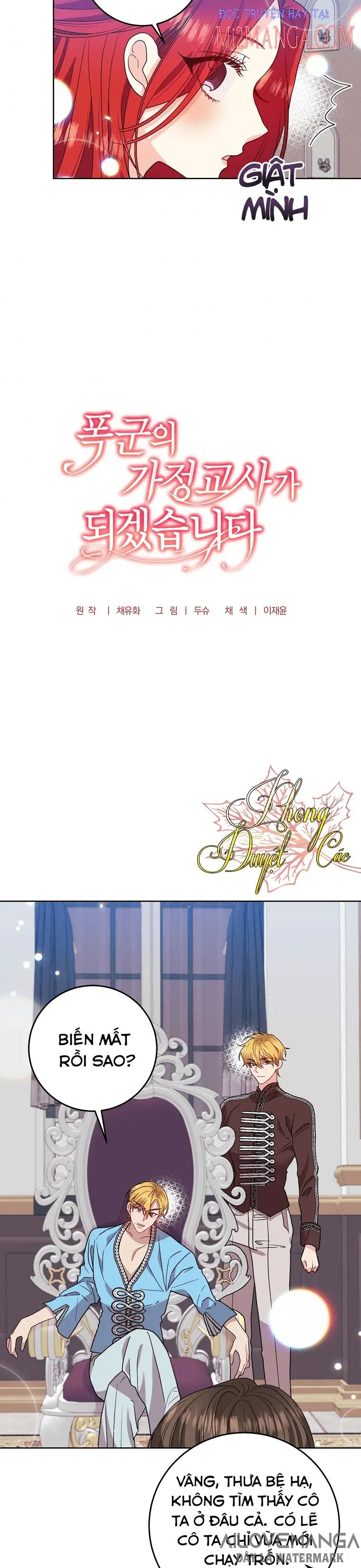Tôi Trở Thành Gia Sư Của Bạo Chúa Chapter 39 - Trang 14