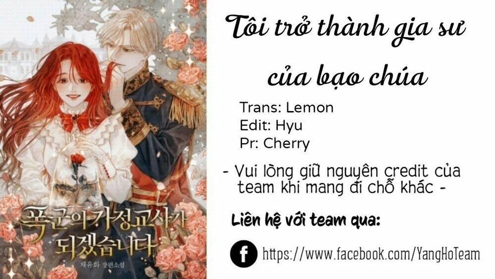 Tôi Trở Thành Gia Sư Của Tên Bạo Chúa Chapter 0 - Trang 3