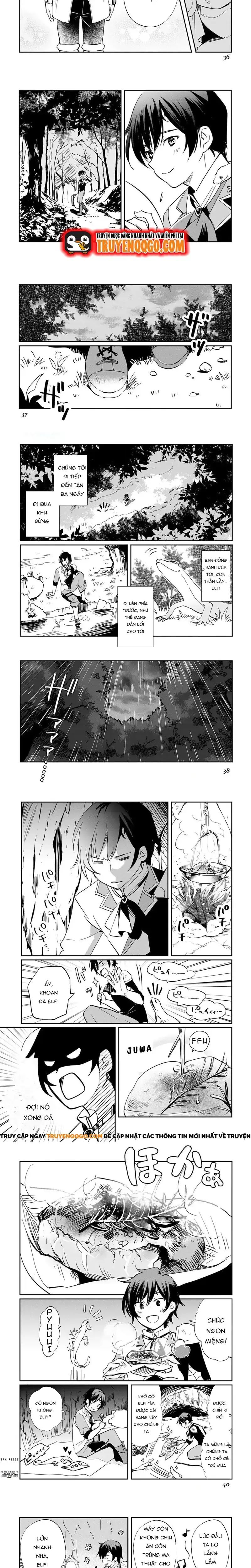 Tokage (Hontou Wa Shinryuu) Wo Shoukan Shita Seijuu Tsukai, Ryuu No Senaka De Kaitaku Life Chapter 1 - Trang 10