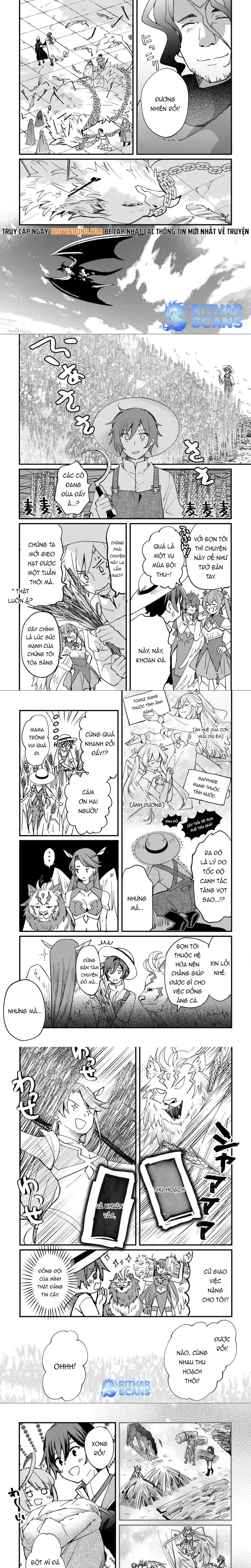 Tokage (Hontou Wa Shinryuu) Wo Shoukan Shita Seijuu Tsukai, Ryuu No Senaka De Kaitaku Life Chapter 10 - Trang 3