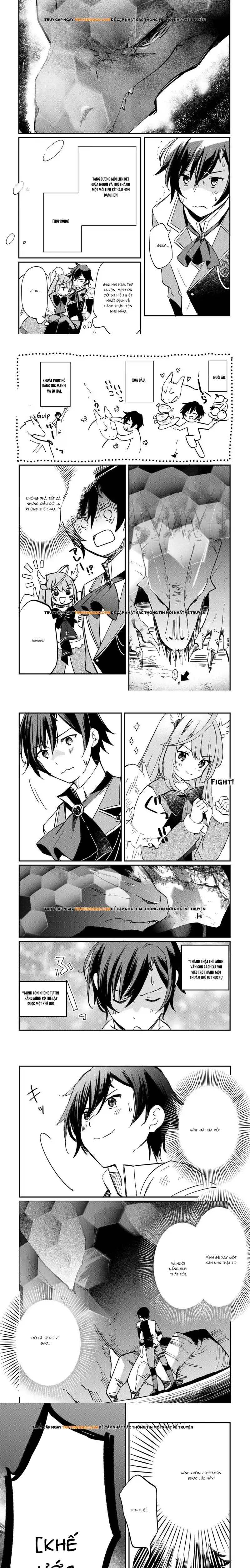 Tokage (Hontou Wa Shinryuu) Wo Shoukan Shita Seijuu Tsukai, Ryuu No Senaka De Kaitaku Life Chapter 2 - Trang 3