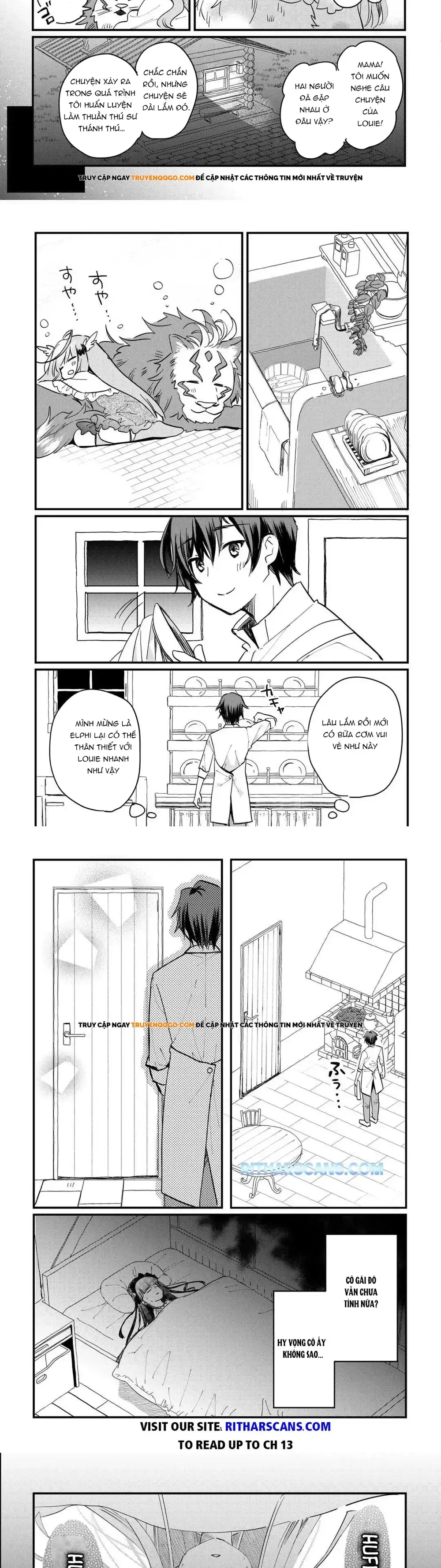 Tokage (Hontou Wa Shinryuu) Wo Shoukan Shita Seijuu Tsukai, Ryuu No Senaka De Kaitaku Life Chapter 6 - Trang 8