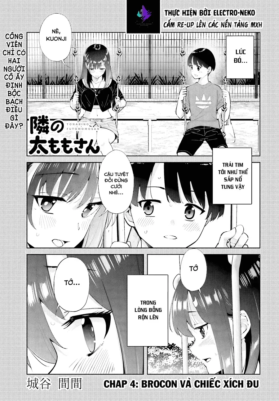 Tonari No Futomomo-San Chapter 4 - Trang 6