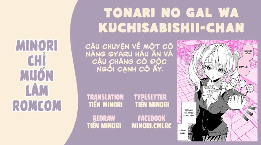 Tonari No Gal Wa Kuchisabishii-Chan Chapter 7 - Trang 3