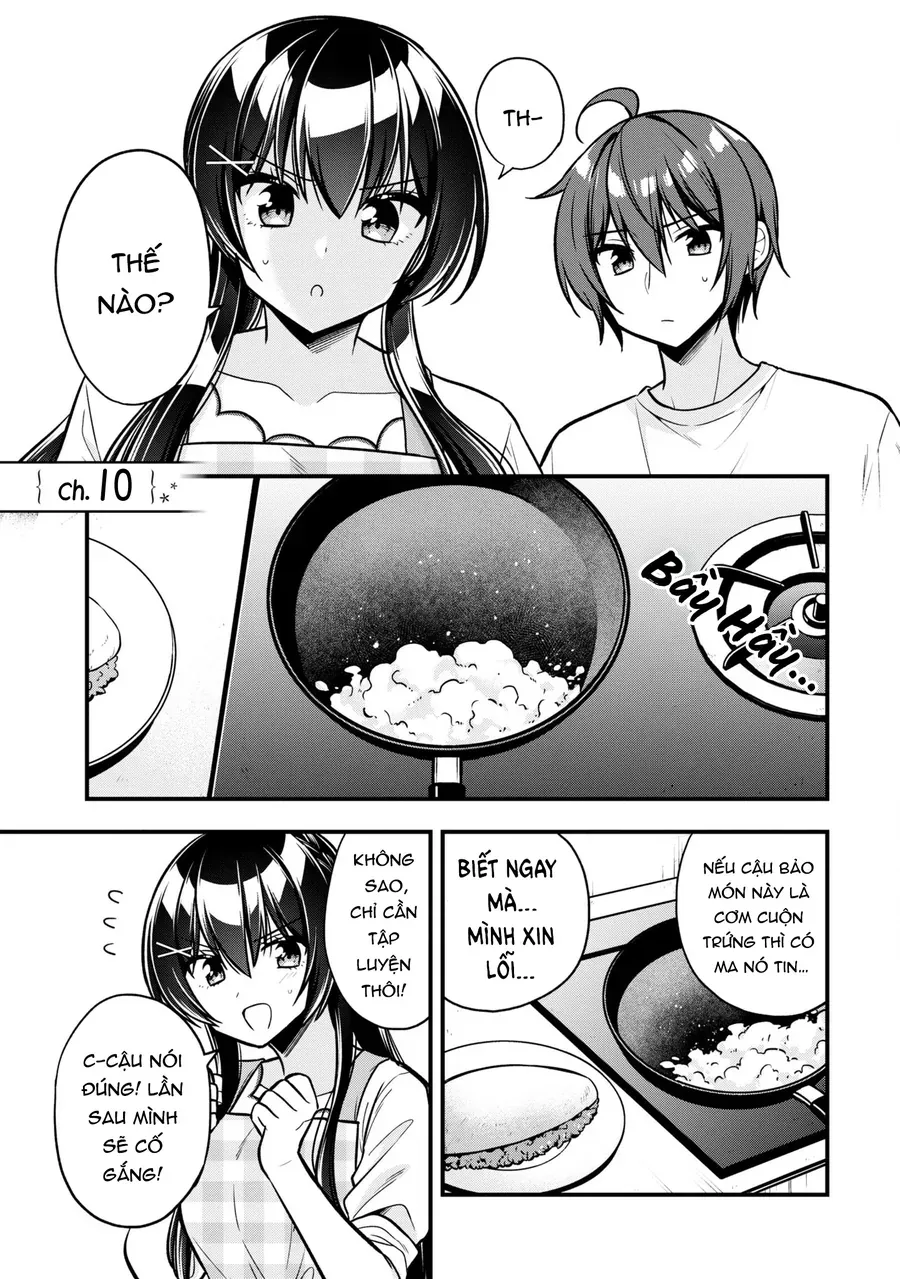 Tonari No Kuderella O Amayakashitara, Uchi No Aikagi O Watasu Koto Ni Natta Chapter 10 - Trang 3