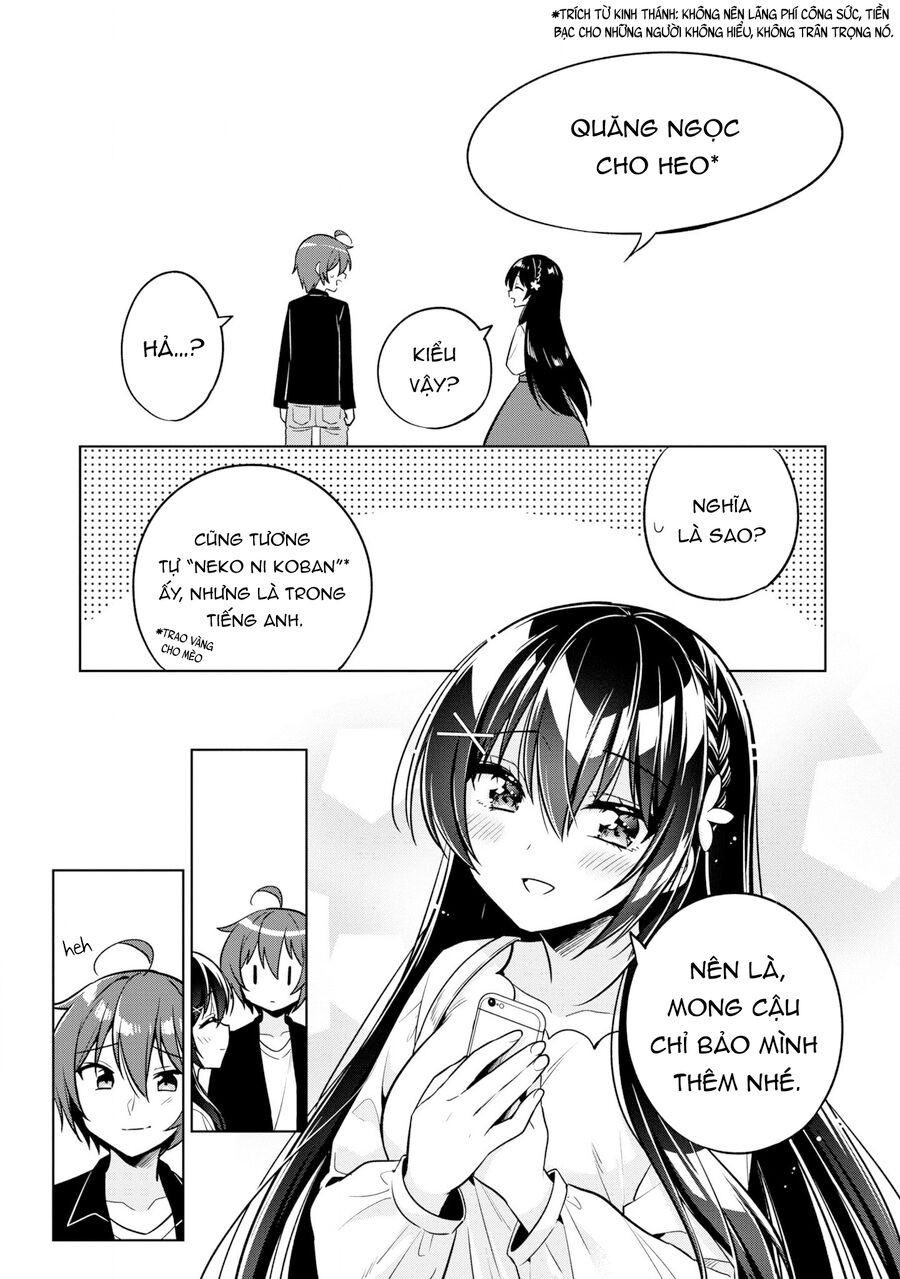 Tonari No Kuderella O Amayakashitara, Uchi No Aikagi O Watasu Koto Ni Natta Chapter 4 - Trang 22